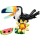LEGO Creator 31173 Dzikie zwierzęta: tropikalny tukan - 1331702 - zdjęcie 7